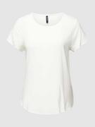 Koszulki i topy damskie - T-shirt z zaokrąglonym dołem model ‘BELLA’ - miniaturka - grafika 1