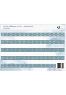 Szaron Naklejki indeksujące do Biblii - małe akwarela - Religia i religioznawstwo - miniaturka - grafika 2