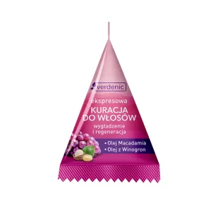 Verdenic ekspresowa kuracja do włosów Wygładzenie i Regeneracja 25 ml - Maski do włosów - miniaturka - grafika 1