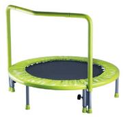 Trampoliny - etrampoliny.pl Mini trampolina z uchwytem, poręczą, dla dzieci. - miniaturka - grafika 1