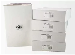 LogiLink Kabel transmisyjny drut 4x2xAWG24/1,UTP,CCA,305m - Kable - miniaturka - grafika 1