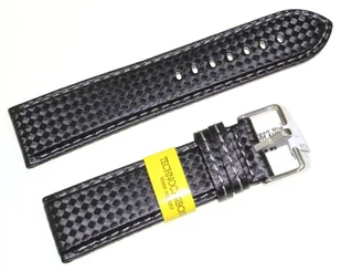 Karbonowy wodoodporny pasek do zegarka 24 mm Morellato A01U3586977891CR24 - Akcesoria do zegarków - miniaturka - grafika 1