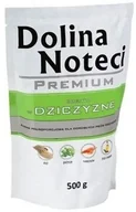 Mokra karma dla psów - Dolina Noteci Premium Pies Dziczyzna Saszetka 500g 9603 - miniaturka - grafika 1