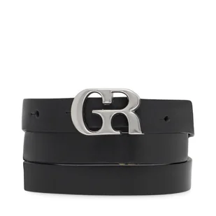 Pasek Damski Gino Rossi BLYL23007 Czarny - Paski - miniaturka - grafika 1