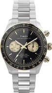 Zegarki męskie - Zegarek Timex TW2Y24000 Waterbury Heritage Chronograph 39mm Stainless Steel Bracelet - miniaturka - grafika 1