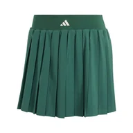Spódnice - Damska Spódnica ADIDAS HERITAGE SKIRT JG3995 – Zielony - miniaturka - grafika 1