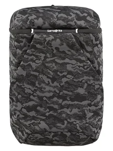 Samsonite Plecak "Neoknit M" w kolorze czarno-szarym - 38 x 52 x 7 cm - Plecaki - miniaturka - grafika 1