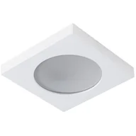 Oprawy, klosze i abażury - Kanlux Oprawa punktowa FLINI IP44 DSL-W biała kwadratowa bez oprawki 33121 33121 - miniaturka - grafika 1