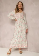 Sukienki - Miętowa Sukienka Hyrope - Renee - miniaturka - grafika 1