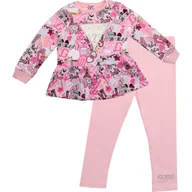 Dresy i komplety dla dziewczynek - Guess Komplet Regular Fit - miniaturka - grafika 1