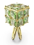 Pierścionki - Biżuteria SWAROVSKI 5630297. Pierścionek, Kolor zielony. Kobieta. - miniaturka - grafika 1