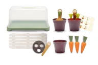 Zabawki do piasku - Green Garden Mini Szklarnia Z Roślinami - miniaturka - grafika 1