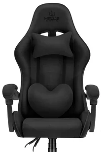 Fotel gamingowy dla gracza, biurowy, Hell's Predator, Black/Blue - Fotele gamingowe - miniaturka - grafika 1
