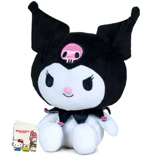 DUŻY PLUSZAK KUROMI 36CM HELLO KITTY PRZYJACIELE ORYGINALNA MASKOTKA GIGANT - Maskotki i pluszaki - miniaturka - grafika 1