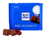 Czekolada - Ritter Sport, czekolada mleczna, delikatna premium, 100g - miniaturka - grafika 1