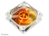 Chłodzenie procesora - Wentylator komputerowy AKASA AK-182-L2B, 80 mm, 3-pin - miniaturka - grafika 1