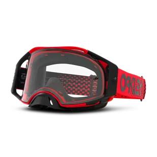 Gogle Cross Oakley Airbrake M Czerwony - Gogle i okulary motocyklowe Gogle Cross Oakley Airbrake M Czerwony - Gogle i okulary motocyklowe - miniaturka - grafika 1