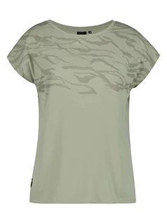 Koszulki sportowe damskie - Icepeak Koszulka funkcyjna "Algoman" w kolorze khaki - grafika 1