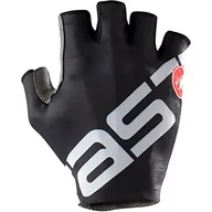 Rękawiczki - CASTELLI 4522036-085 KONKURENCJA 2 GLOVE LIGHT BLACK/SILVER Rękawiczki rowerowe XXL - miniaturka - grafika 1