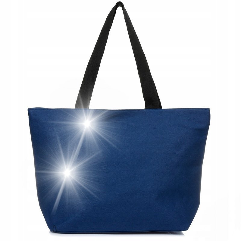 Duża torba plażowa torebka summer time lekka