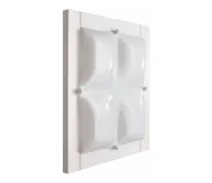 Lampy ścienne - Kinkiet 4xE27/20W/230V biała + - miniaturka - grafika 1