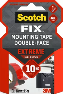 Scotch taśma montażowa dwustronna, ekstra mocna, szara 40021915 - Taśmy klejące - miniaturka - grafika 1
