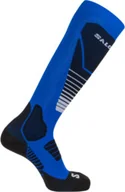 Skarpetki i podkolanówki sportowe - Skarpety narciarskie Salomon S/Pro Dazzling Blue / Black - miniaturka - grafika 1