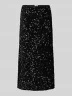 Spódnice - Spódnica midi z wysokim stanem i cekinami model ‘FAITH’ - miniaturka - grafika 1