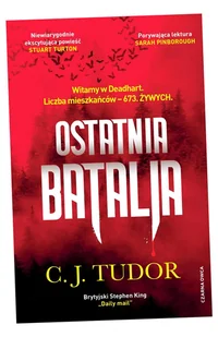 Ostatnia batalia - C.J. Tudor - Fantasy - miniaturka - grafika 1