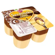 Desery mleczne - Zott Serduszko Pudding wanilia/czekolada 500 g (4 x 125 g) - miniaturka - grafika 1