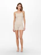 Spodenki damskie - ONLY Szorty w kolorze kremowym - miniaturka - grafika 1