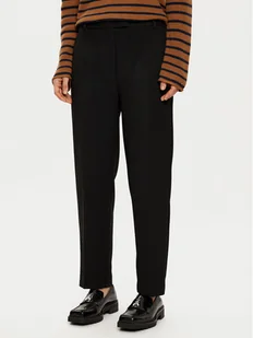Tommy Hilfiger Chinosy WW0WW44090 Czarny Regular Fit - Spodnie damskie - miniaturka - grafika 1