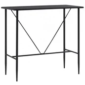 Stoły ogrodowe - Czarny stolik barowy 60x120 C1-Z53 - miniaturka - grafika 1