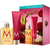 Zestawy kosmetyków damskich - Moroccanoil Dahlia Rouge Hand Care Set Zestaw mydło do rąk Dahlia Rouge Hand Wash 360 ml + krem do rąk Dahlia Rouge Hand Cream 100 ml - miniaturka - grafika 1