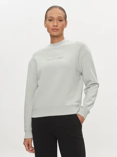 Calvin Klein Bluza Hero Logo K20K205450 Niebieski Regular Fit - Bluzy damskie - miniaturka - grafika 1
