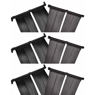 vidaXL Lumarko Panele solarne do podgrzewania basenu, 6 szt., 80x620 cm! 3079660 - Akcesoria do basenów - miniaturka - grafika 1