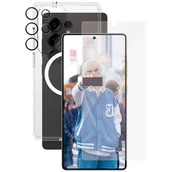 Etui i futerały do telefonów - Etui PANZERGLASS Flagship 3w1 do Samsung Galaxy S25 Ultra Szkło/Szkło na obiektyw - miniaturka - grafika 1