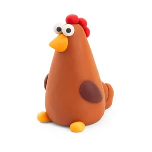 TM TOYS Hey Clay. Masa plastyczna - kura - TM Toys - Masy plastyczne - miniaturka - grafika 1