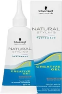 Szampony do włosów - Kreatywny żel do trwałej ondulacji u nasady Schwarzkopf Natural Styling Hydrowave Creative Gel №1 50 ml (4045787131024) - miniaturka - grafika 1