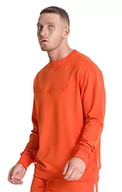 Bluzy męskie - Gianni Kavanagh Męska bluza pomarańczowa Winners Planet Sweat, pomarańczowy, XXL - miniaturka - grafika 1