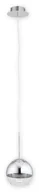 Lampy sufitowe - Lemir Colours lampa wisząca 1-punktowa O2541 W1 CH - miniaturka - grafika 1