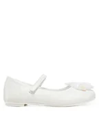Buty dla dziewczynek - Nelli Blu Półbuty CM240417-7 Biały - miniaturka - grafika 1
