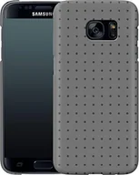 Etui i futerały do telefonów - Etui na telefon komórkowy Dot Grid grey Samsung Galaxy S7 - miniaturka - grafika 1