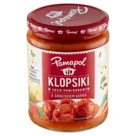 Szybkie dania obiadowe - Pamapol Klopsiki w sosie pomidorowym z dodatkiem kopru 500 g - miniaturka - grafika 1