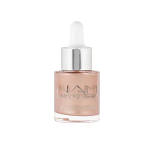 NAM Diamond Drops Mixer rozświetlacz w płynie 4 Golden Hour 15ml - Rozświetlacze do twarzy i ciała - miniaturka - grafika 1