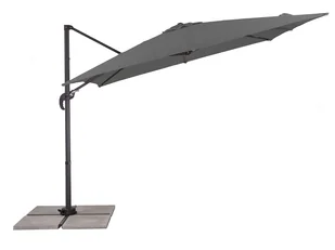 Schneider Parasol ogrodowy Valencia Grande, 280 x 280 cm (Antracytowy) - Parasole ogrodowe - miniaturka - grafika 1
