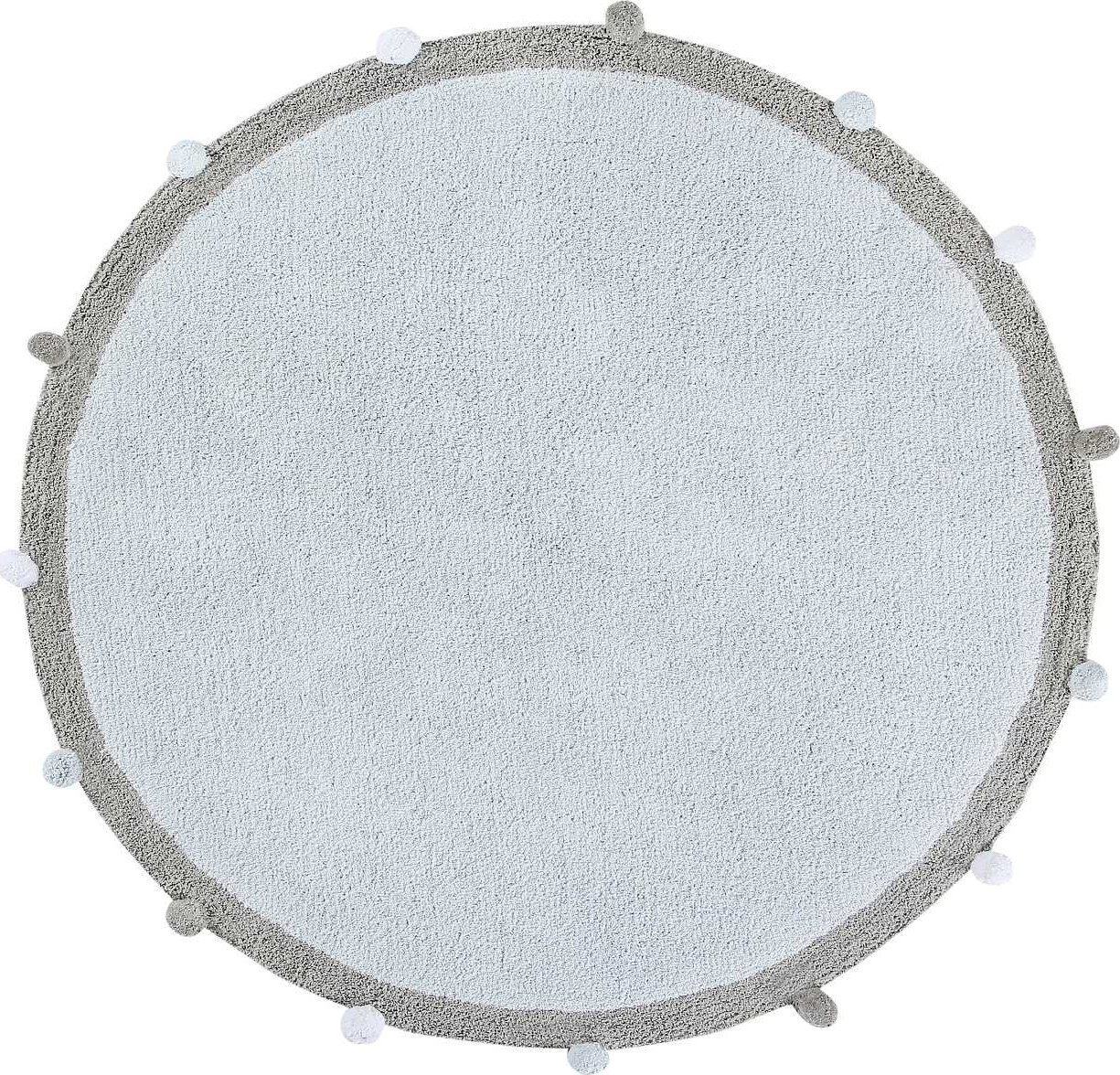 Lorena Canals Lorena Canals Dywan bawełniany BUBBLY Soft Blue 120 cm jeden rozmiar