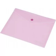 Koperty - Panta Plast Koperta A4 przezroczysta kolorowa Focus c4535 różowa - miniaturka - grafika 1