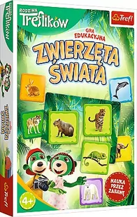 Zwierzęta świata. Rodzina Treflików - Gry planszowe - miniaturka - grafika 1