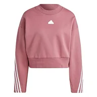 Bluzy damskie - adidas W Fi 3s Crew Bluza Damska - miniaturka - grafika 1